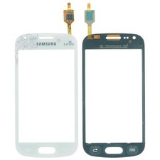 Samsung Galaxy S Duos S7562 La Fleur Touch screen Glas Scheibe white