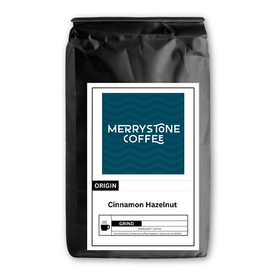 Merrystone Coffee Cinnamon Hazelnut - Roasted to Order - Natural Medium Roast