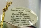 New with Tag Ashton Drake Thomas Kincade "Journey's End Santa" 2003 Ornament — photo 6