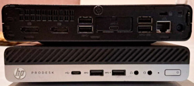 HP ProDesk 600 G5 Mini PC 4x 3,1GHz 8GB 256GB Displayport Windows 11 Office 21