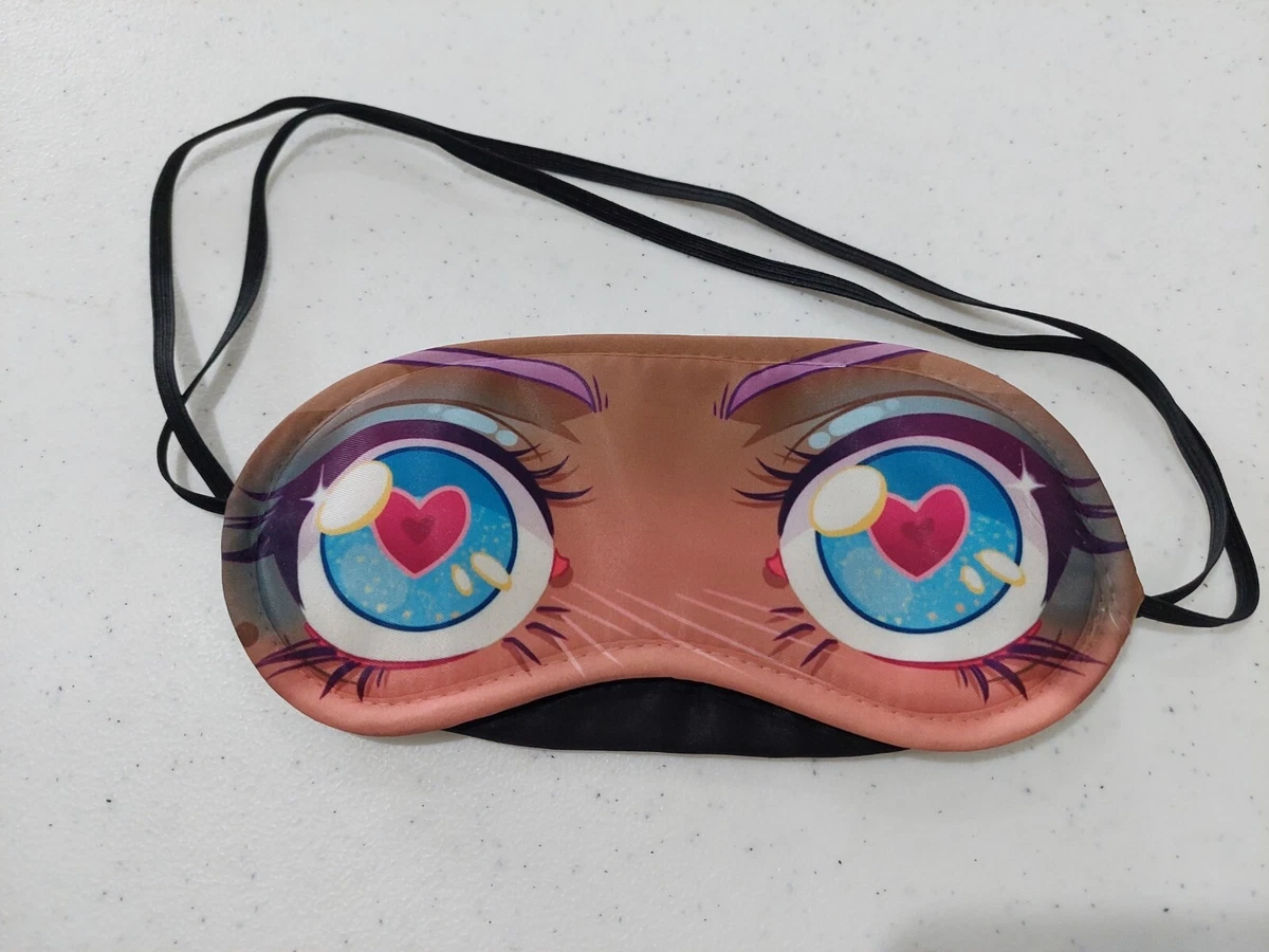 Anime Manga Eye Sleeping Mask Heart Eyes Japanese Animation Cute