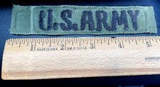 Military Patch U.S. Army Name Tape Hook  Loop Patch