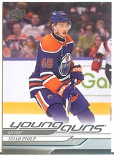 2024-25 Upper Deck Young Guns RC Noah Philp Edmonton  Card #495