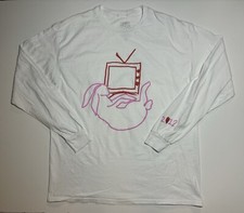 Sz L Harry Styles Love On Tour 2022 Bunny TV Puff Print Merch Concert T-Shirt