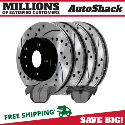 DBA Rear Street Drilled & Slotted Rotor | BMW 330Ci (00-06) (DBA2856X)