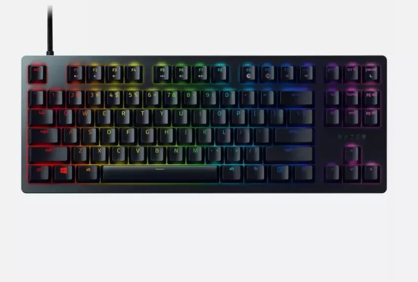 Razer Huntsman Tournament Edition RGB Keyboard with Linear Optical Switches RZ03-0308