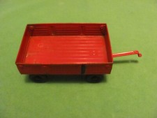 Vintage The Ertl Co. Pressed Steel Red Farm Wagon 74-7650 Made in USA