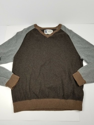 GAP 54023 Men's V-Neck Long Sleeve 