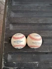 Lot of 2 Rawlings Official MLB Major League Baseballs Allen H. Selig