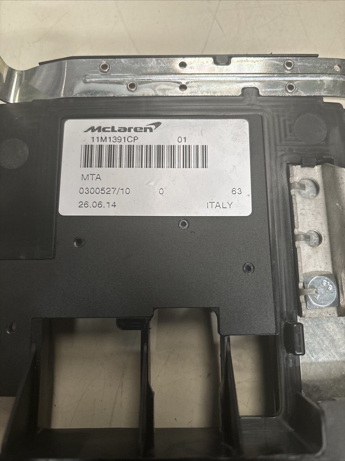 mclaren battery controller 11m1391cp warranty mp4-12c