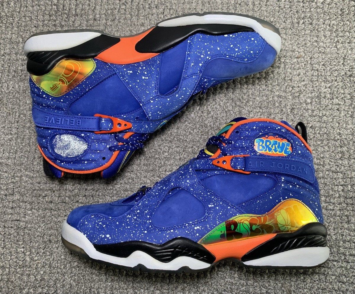 Jordan 8 Doernbecher ジョーダン8 ドーレンベッカー Nike Air Jordan 8 Doernbecher Hyper Blue-Electro Orange-Black