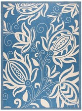 Safavieh Indoor / Outdoor Blue / Natural Area Rugs - CY2961-3103