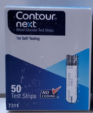 Tiras reactivas de glucosa en sangre CONTOUR NEXT para autoevaluación paquete de 50 exp2027-05-31