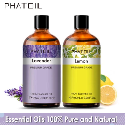 Ätherische Öle Set -100ml 200ml-Rein Naturrein Aromatherapie Duftöl für Diffuser