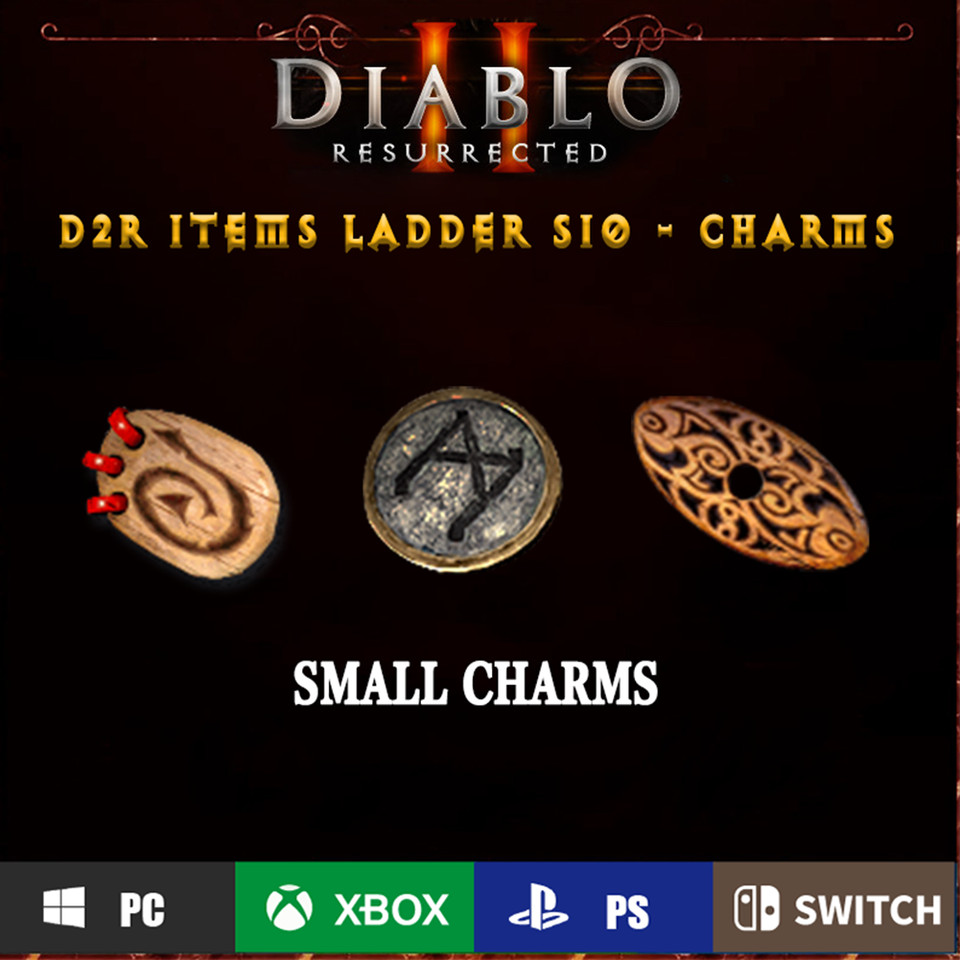 Small Charms - D2R Non-ladder Items Diablo 2 Resurrected 💥 D2R Small Charms🔥SC