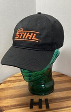 TEAM STIHL BLACK HAT, SNAPBACK ADJUSTABLE. VERY GOOD CONDITION     H1