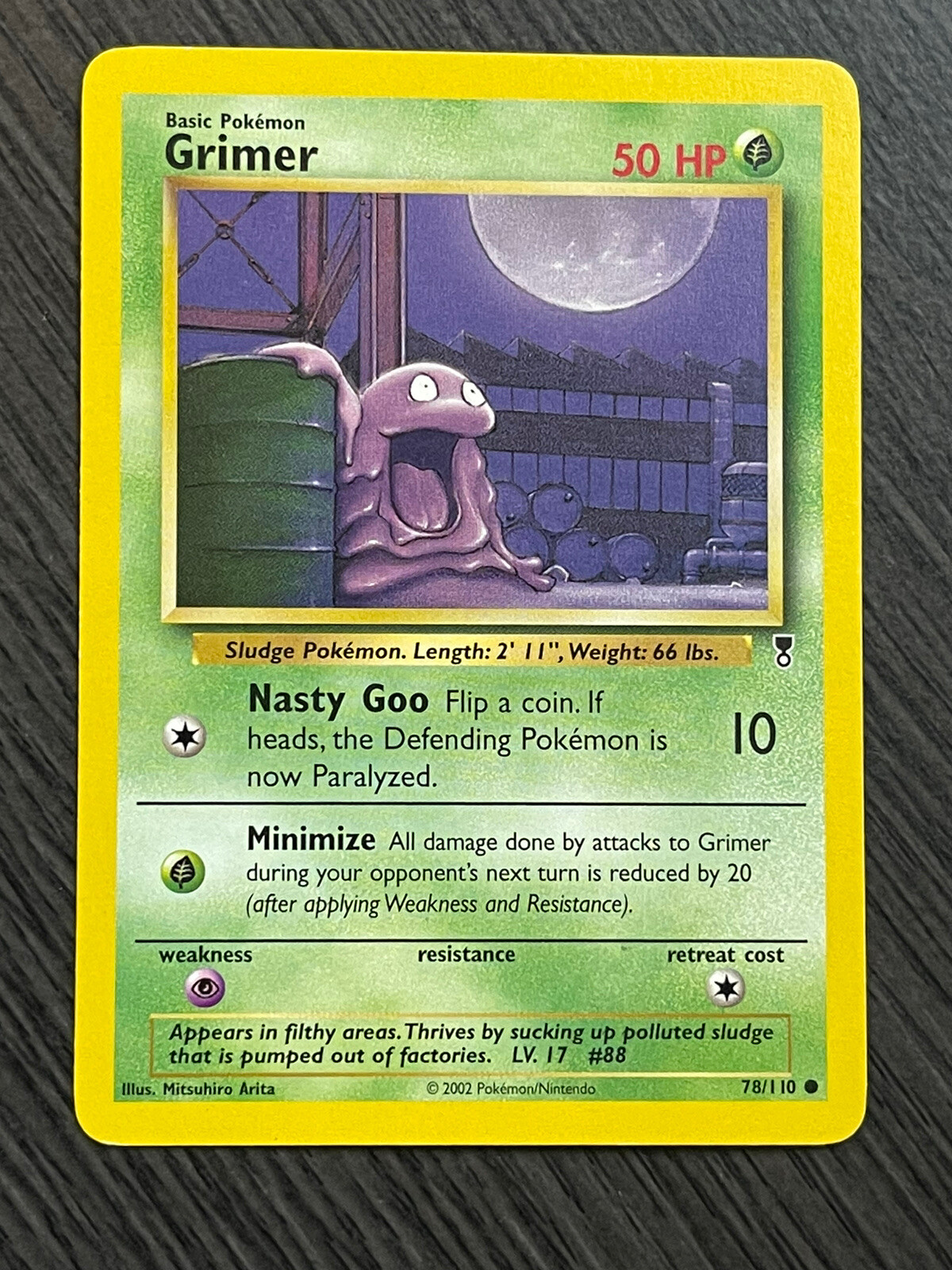 GRIMER - 78/110 - Legendary Collection - Common - Pokemon Card - NM