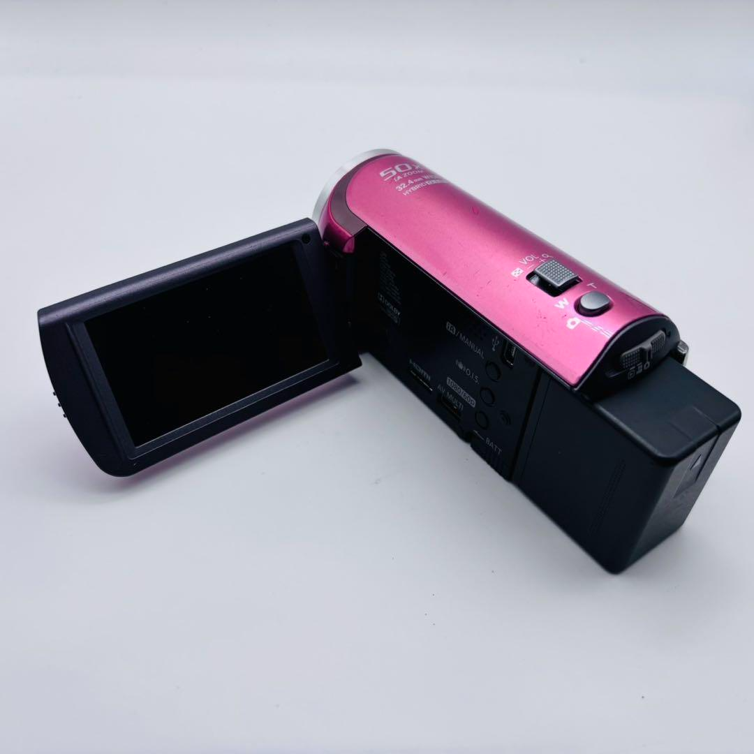 PANASONIC HC-V300M video camera 32GB Coral Pink From Japan