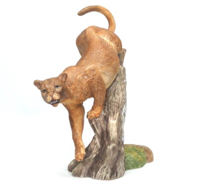 Franklin Mint NWF Great Cats of the World THE COUGAR Vintage 1989
