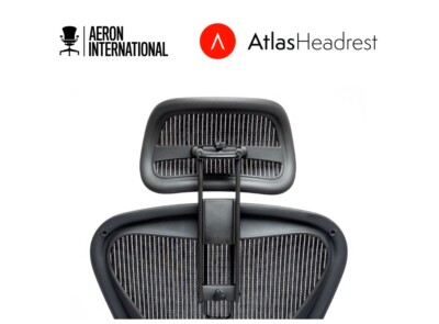 Offizielle Atlas - Kopfstütze Herman Miller Aeron Classic Graphit Federung
