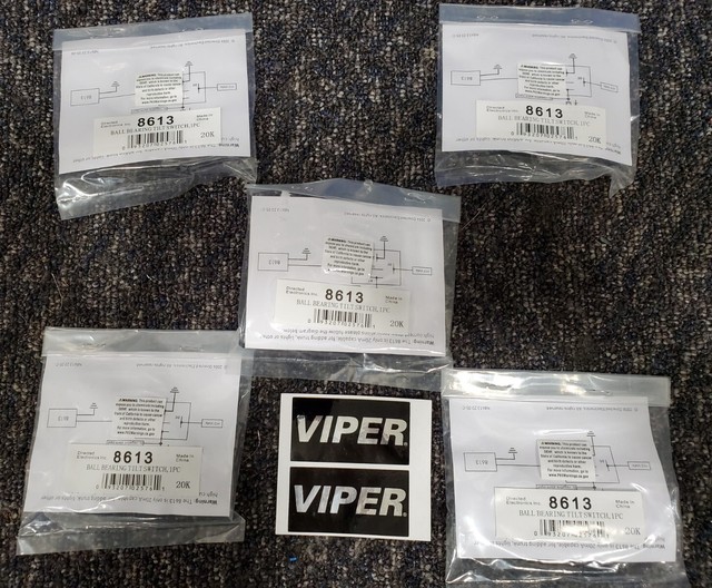 Ball Bearing Tilt Switch 8613 DEI Directed Electronics Alarm Sensor Add