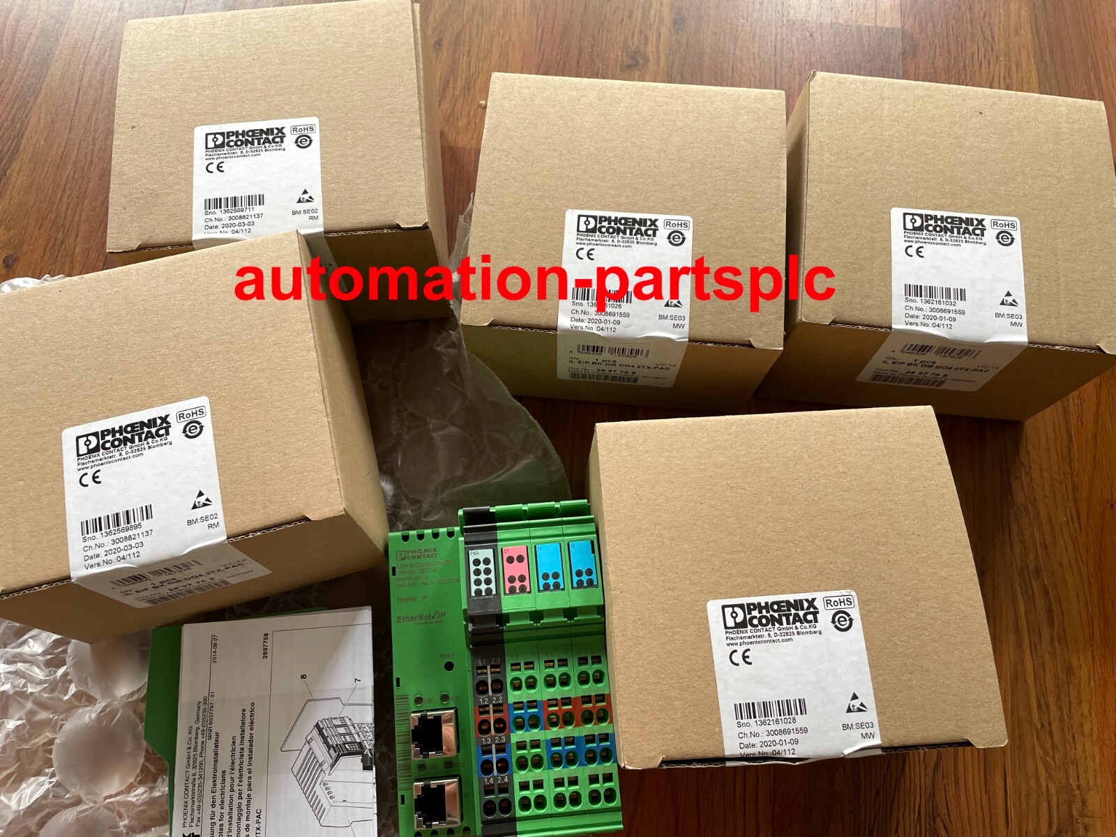 Phoenix Contact IL EIP BK DI8 DO4 2TX-PAC(2897758) Series Bus Coupler Brand New