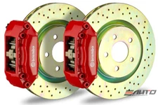 BREMBO Front GT BBK Big Brake 4pot Red 310x28 Drill Rotor Disc Focus 11-14