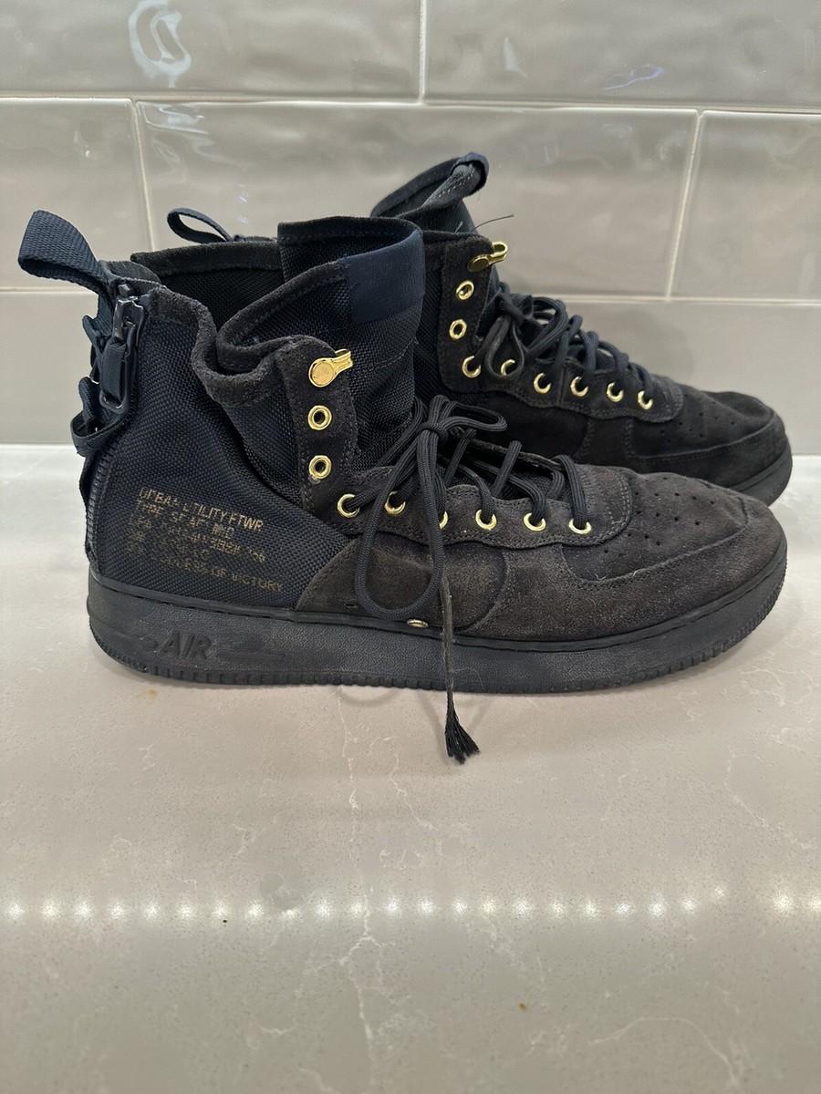 Nike Air SF AF1 MID Urban Utility FTWR Navy Mens Shoes Size