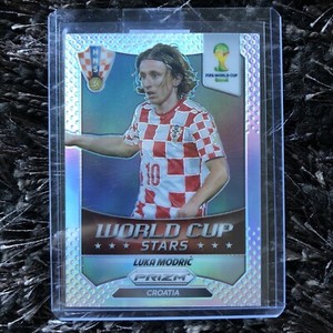 💎Silver Prizm💎 ⭐️World Cup Stars⭐️ Luka Modric Croatia 2014 World Cup Panini
