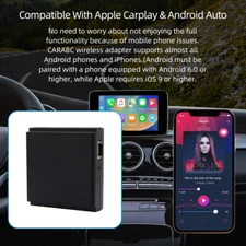 For Mercedes Benz with NTG 4.5 Wireless Apple CarPlay & Android Auto Adapter Box