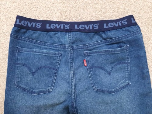 Levi's Blue Pull-on Elasticated Jeggings Size 164cm - Picture 5 of 7