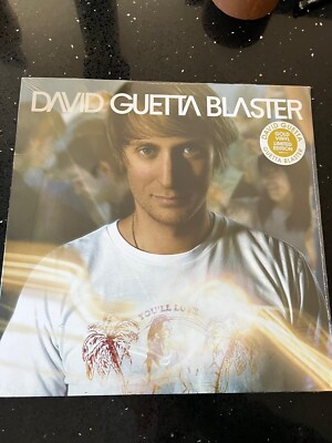 David Guetta - Blaster 2 xLP - Limited GOLD Coloured new sealed