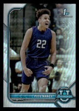 Pete Nance 2021-22 Bowman University Refractor #34