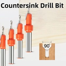 Countersink Drill Bit HSS Round Holes Pilot Shank Woodworking Cutter 8mm 10mm