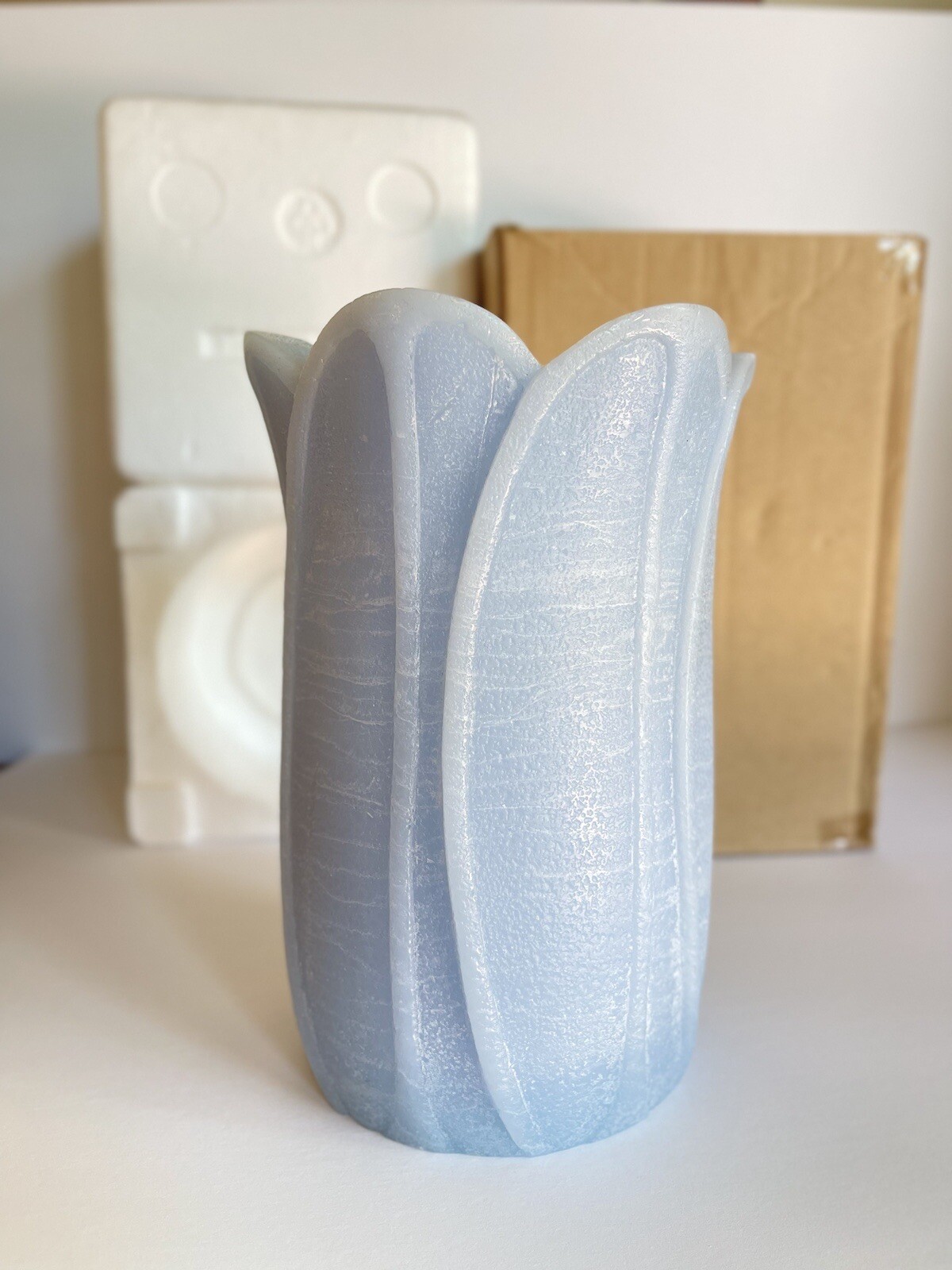 New Bethlehem Lights Aquaflame Flameless Wax Candle Fountain & Box LED