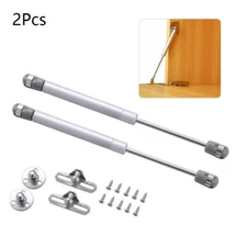 2x 100N Gas Spring Strut Prop Shock Lift Kitchen Cabinet Lid Support Door Hinge
