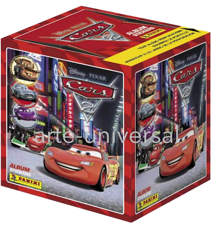 SEALED BOX + ALBUM 🚗 CARS 2 Pixar Disney Panini Sticker Collection eBay