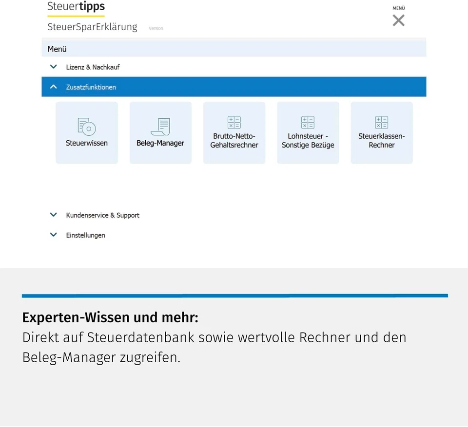 Steuertipps SteuerSparErklärung 2025 (Steuerjahr 2024) (PC/MAC) Key per eMail - Bild 3 von 4