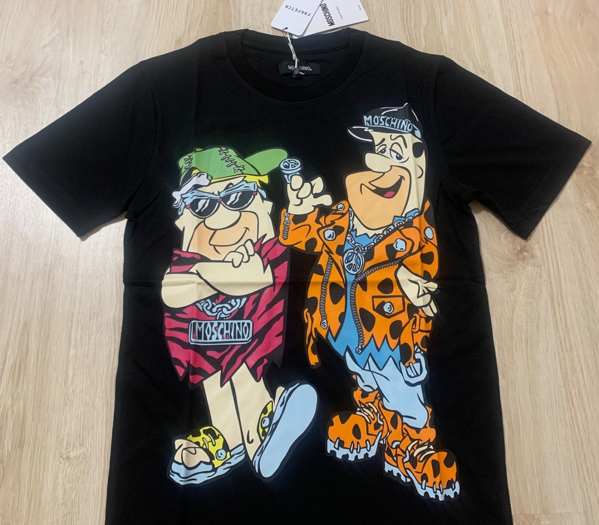 Tシャツ・カットソー Moschino Breakfast T-Shirt s-l1200.jpg