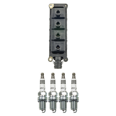 Bosch Ignition Coil NGK 4 Iridium IX Spark Plug Kit For E36 318i 318is Z3 L4