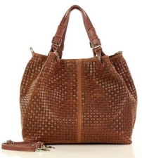 Borsa In Pelle Alla Moda Per Donna Carina Treccia - MARCO MAZZINI S147