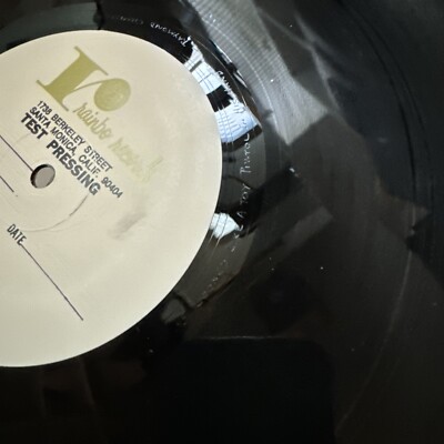 Minutemen Buzz Or Howl Lp Test Press Rare SST Records
