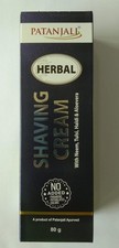PATANJALI Herbal Shaving Cream with neem tulsi turmeric aloevera  80 g 