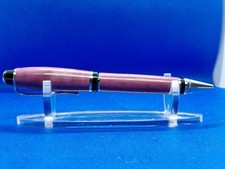 Hand turned Twis Pen And Purple Hart Wood
