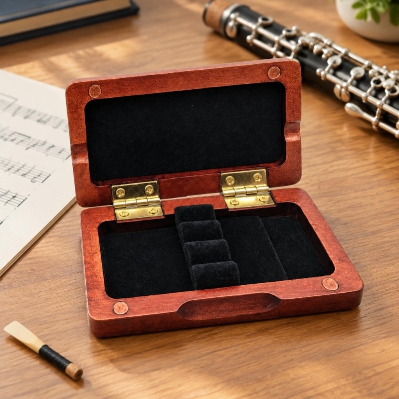 Oboe Reed Storage Box with Construction and Pivoting Lid | eBay Australia