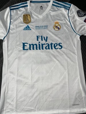 Adidas Real Madrid Ronaldo UEFA Champions League Final 2018 Jersey