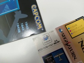 Capcom Generation Vol 1 Sega Saturn SS Retro 1942 1943 Kai Japan Import Tested