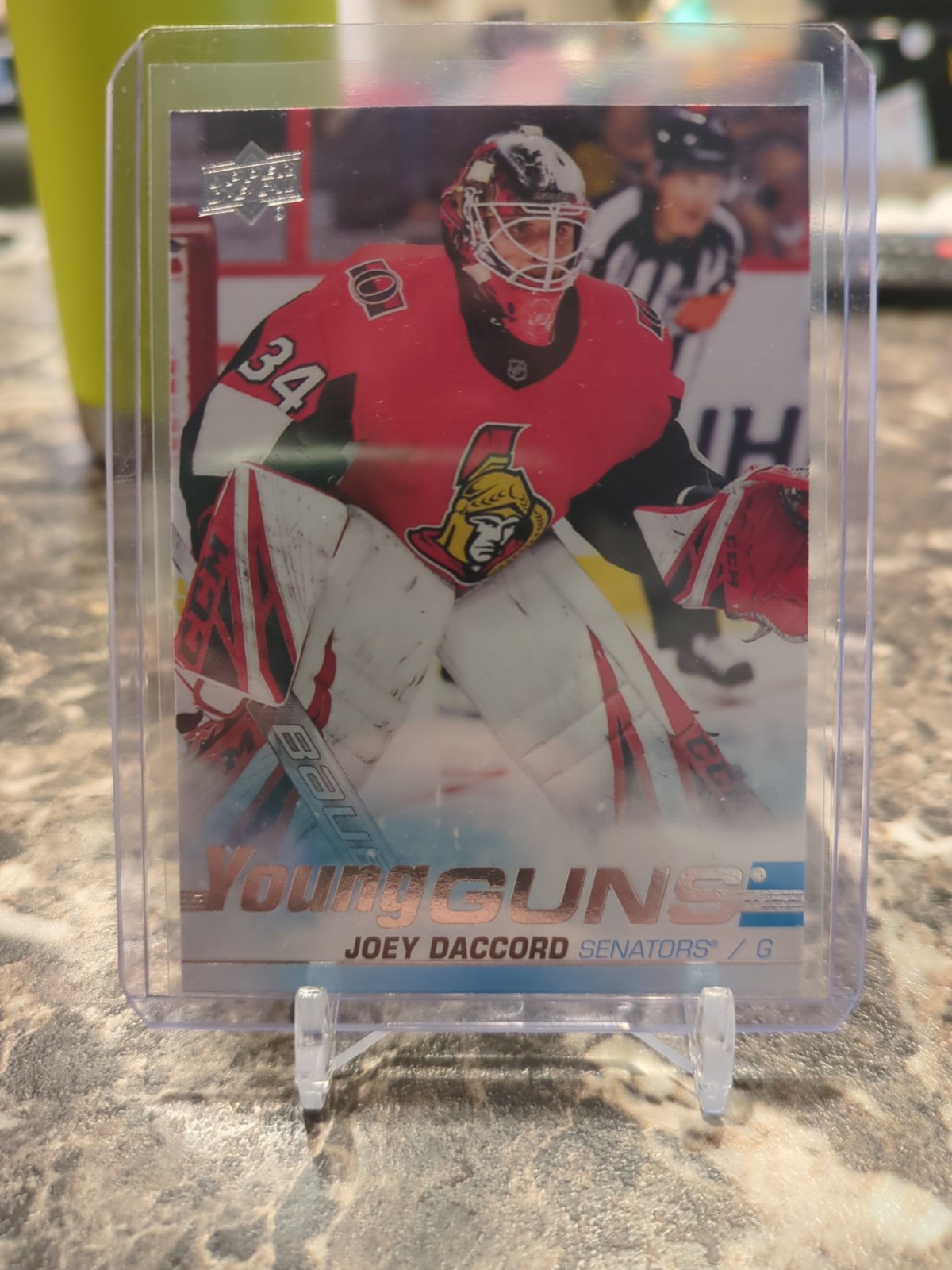 2019-20 Upper Deck - Young Guns Joey Daccord #477 (RC)