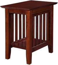 Mission Chair Side Table in Walnut