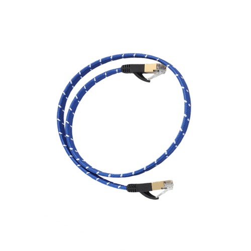 Premium 10 Gigabit Cat 7 Ethernet Cable Nylon Braided 3.3ft Connectors for - 第 7/11 張圖片